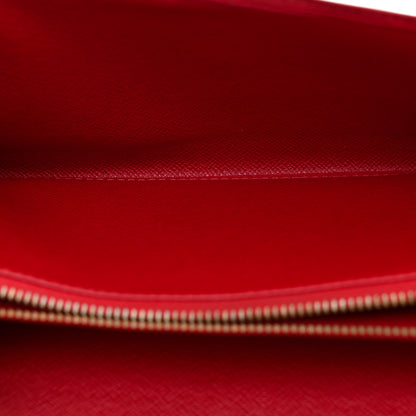Louis Vuitton Epi Porte Tresor International Wallet  Castillan Red 5 of 7