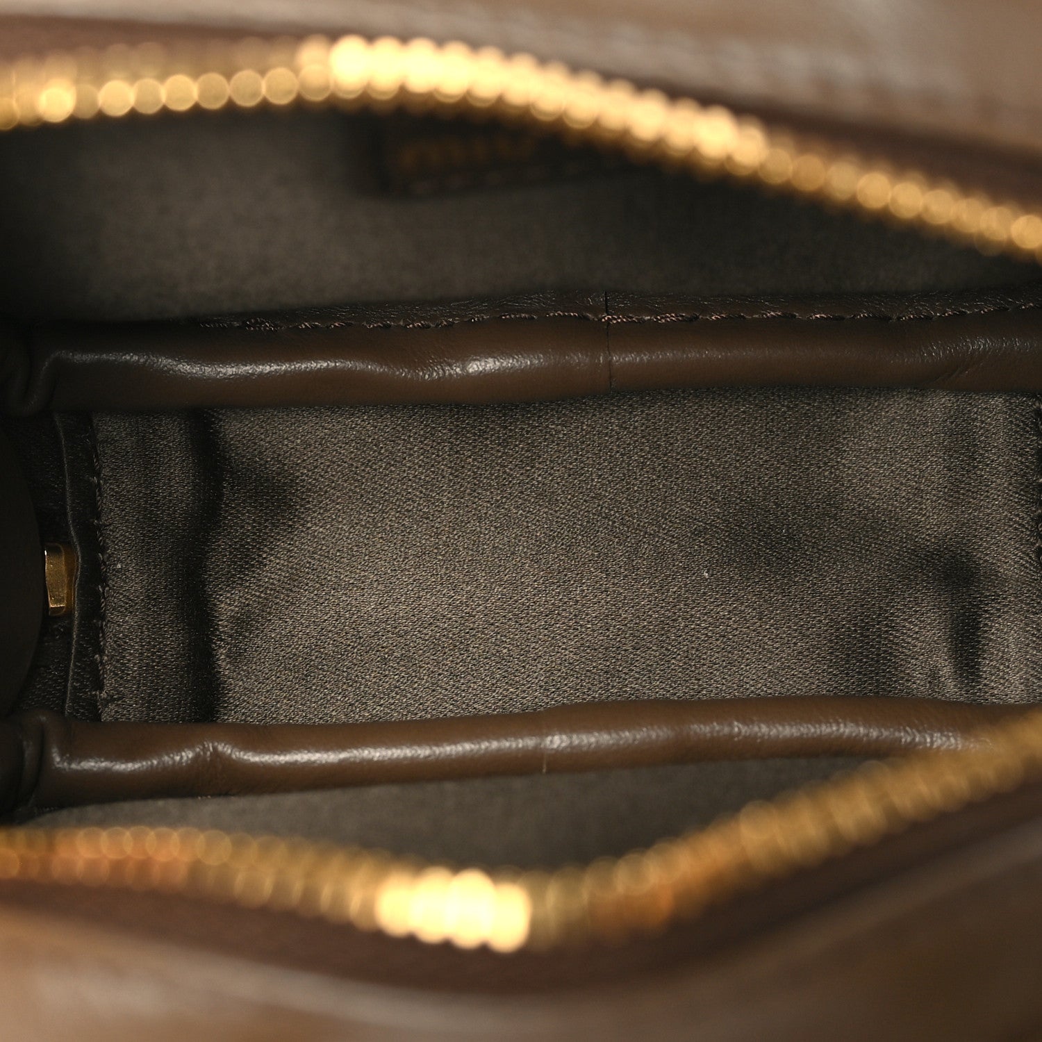 Miu Miu Calfskin Beau Micro Bag Tundra 6 of 12