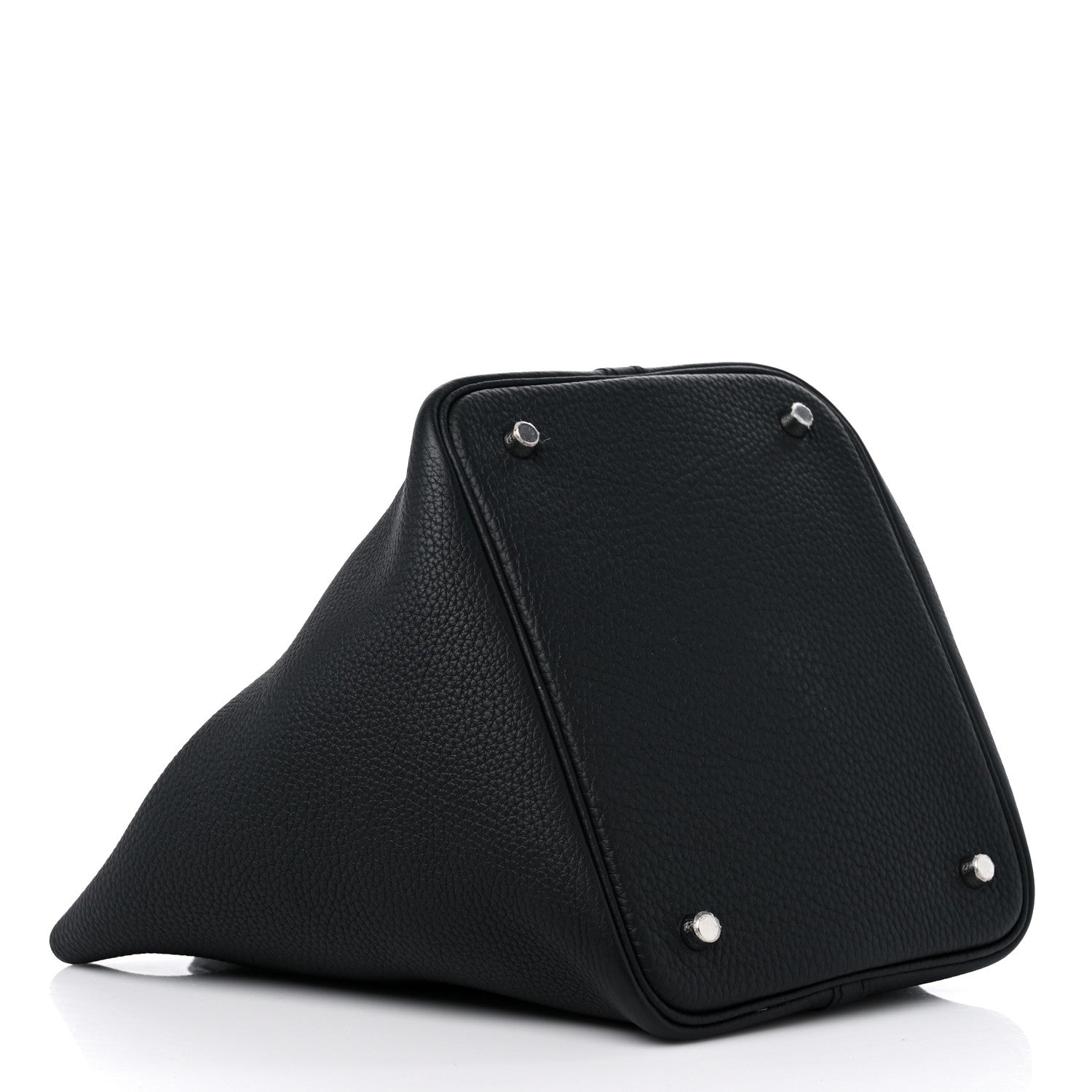 Hermes Taurillon Clemence Picotin Lock 22 MM Black 4 of 8