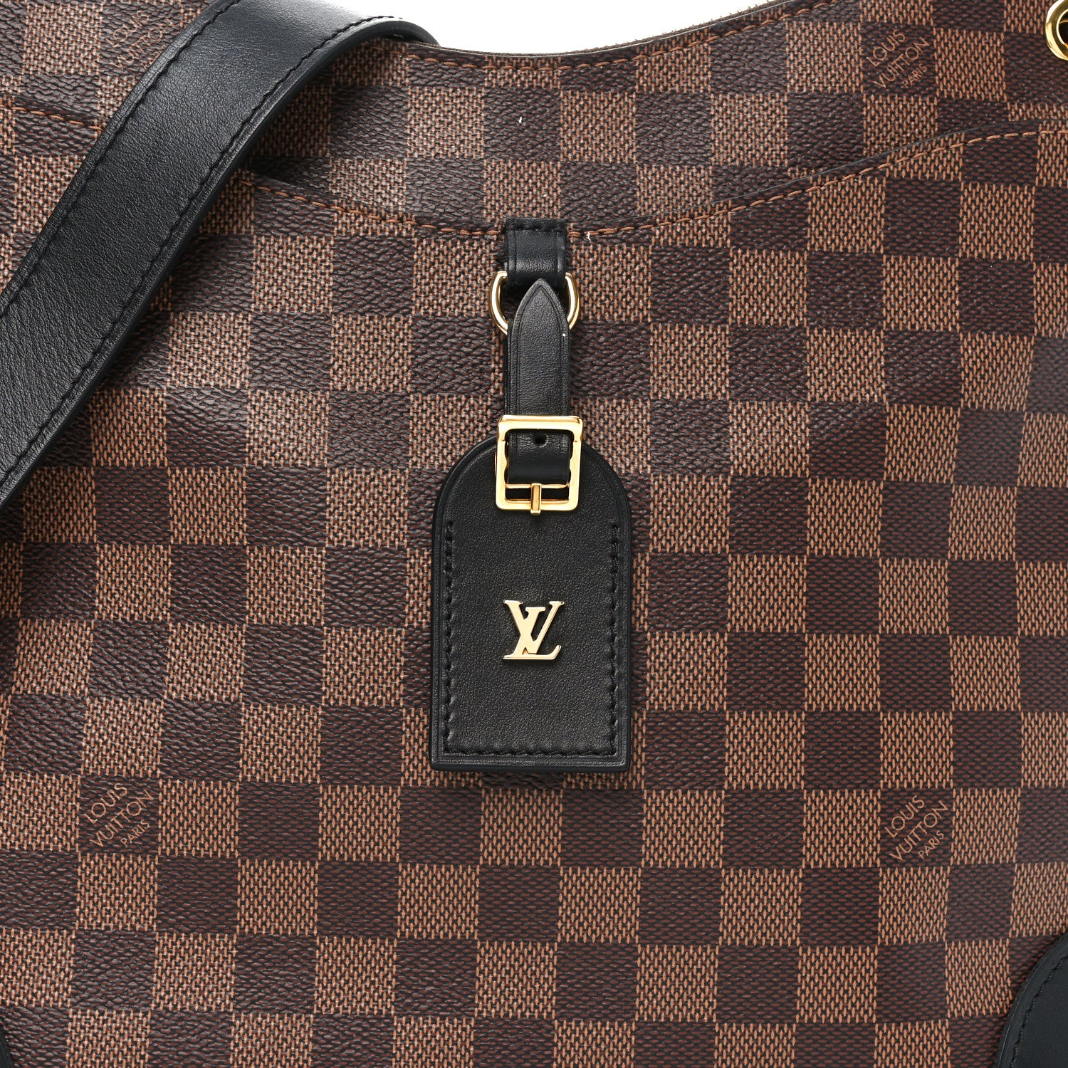 Louis Vuitton Damier Ebene Odeon MM Black 7 of 9