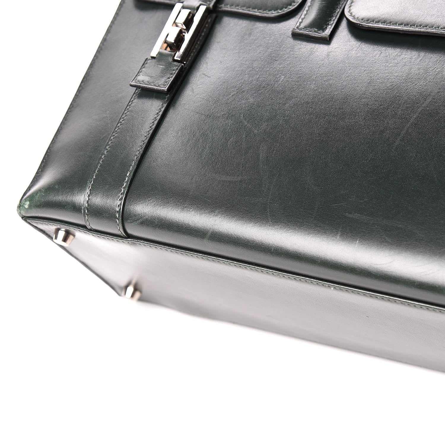 Hermes Box Drag 37 Vert Fonce 24 of 25