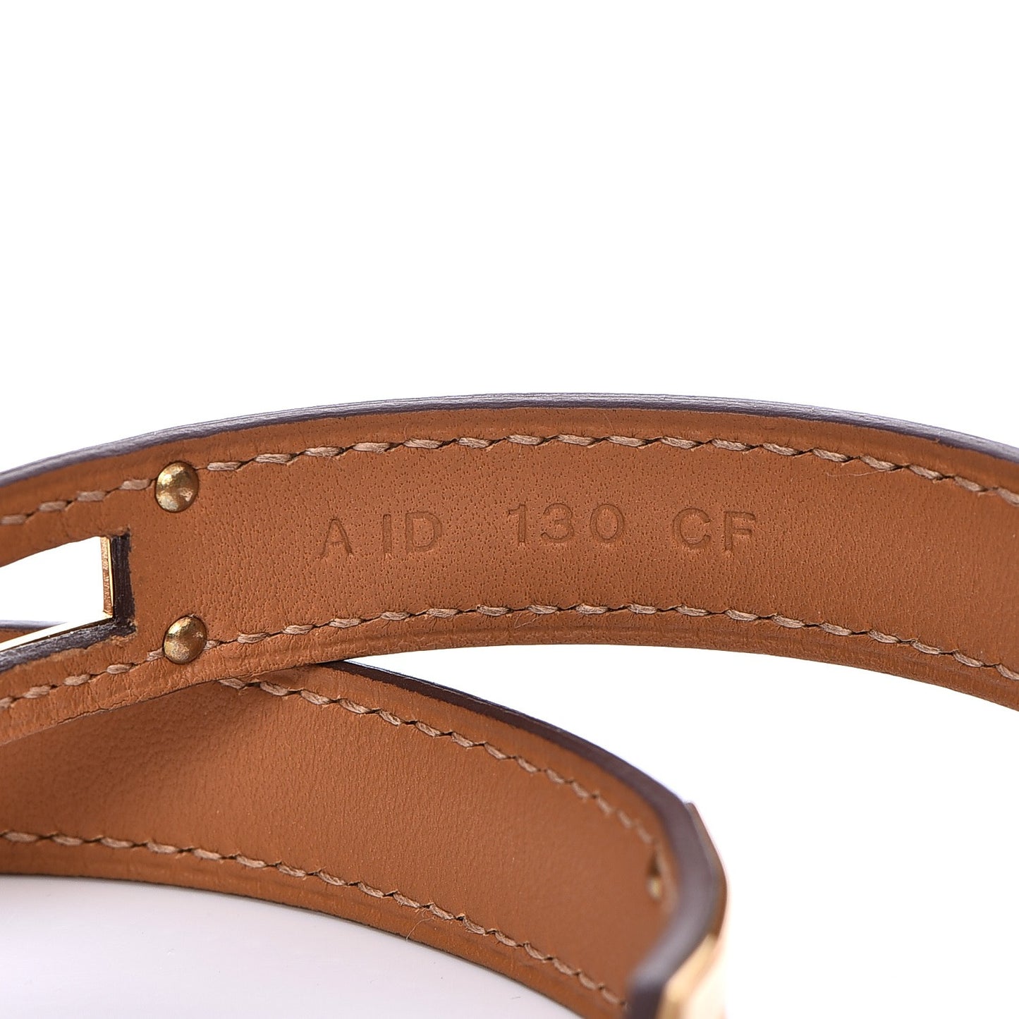 Swift Kelly Double Tour Bracelet S Etoupe