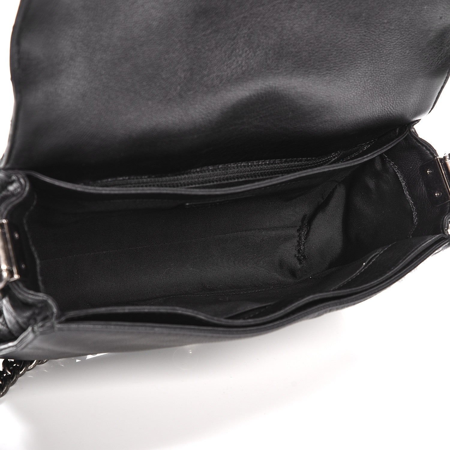 Chanel Calfskin New Medium Boy Reverso Flap Black 5 of 12