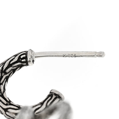 John Hardy Sterling Silver Classic Chain Interlocking Drop Earrings 5 of 5