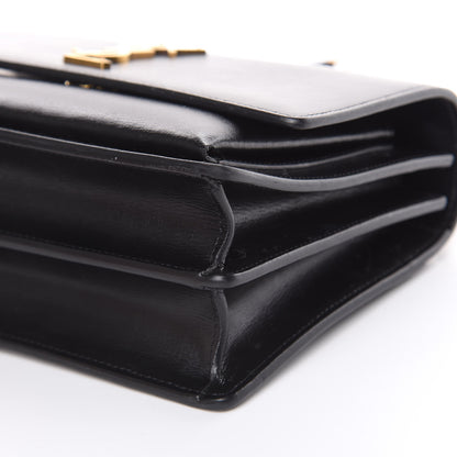 Saint Laurent Calfskin Medium Monogram Sunset Black 9 of 10