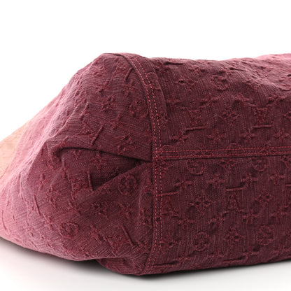 Louis Vuitton Denim Quilted Monogram Sunbeam Rouge Fauviste 8 of 9
