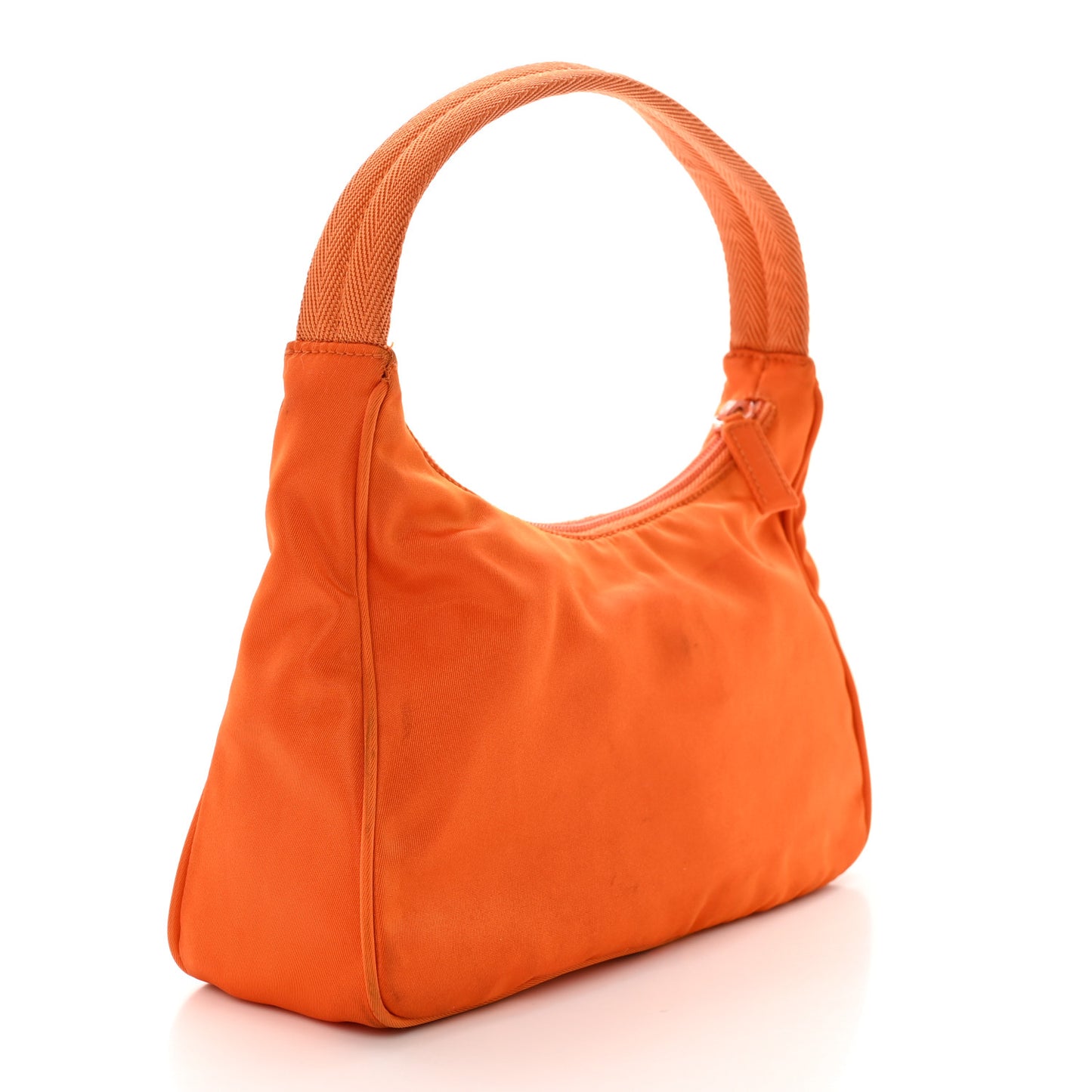Tessuto Nylon Sport Mini Shoulder Bag Arancio