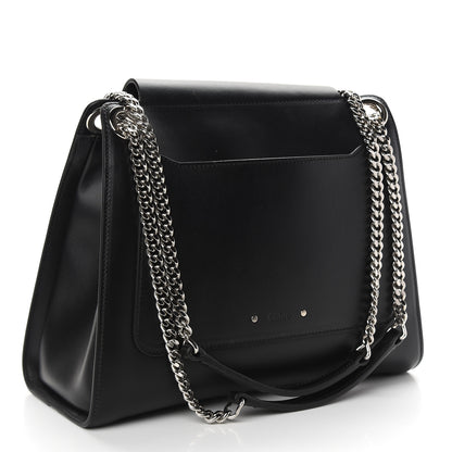 Chloe Shiny Calfskin Medium Annie Shoulder Bag Black 3 of 11