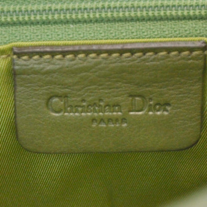 Christian Dior Ostrich Double Saddle Bag Green 7 of 9