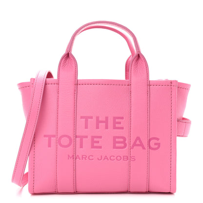 Marc Jacobs Grained Calfskin Small The Tote Bag Pink 1 of 10
