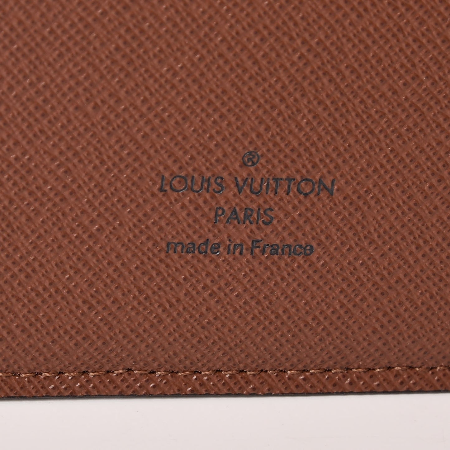 Monogram Large Ring Agenda Cover