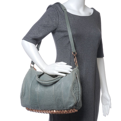 Alexander Wang Leather Rocco Satchel Grey 2 of 7