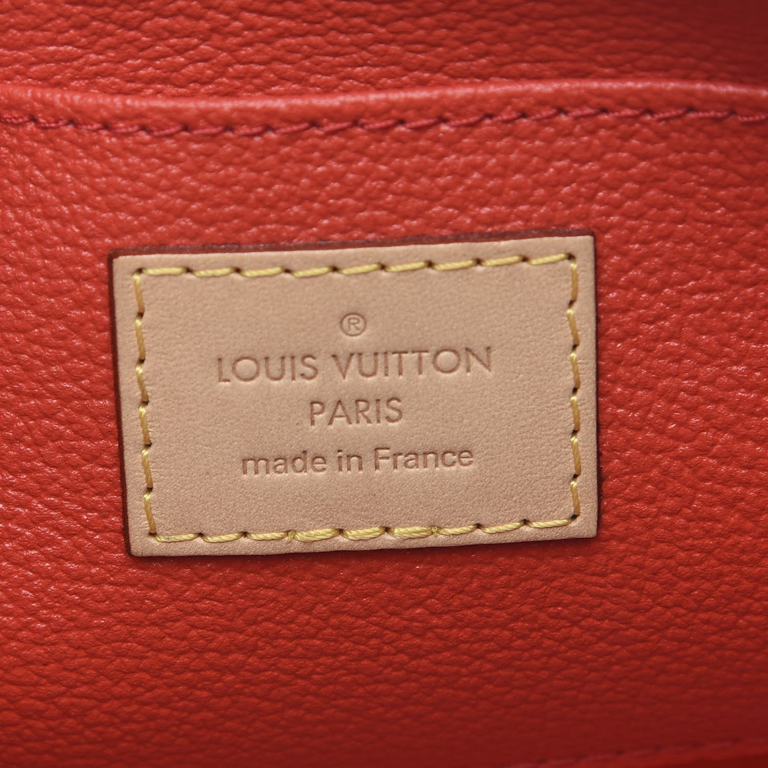Louis Vuitton Monogram Jungle Dots Cosmetic Pouch Coquelicot Denim 7 of 7