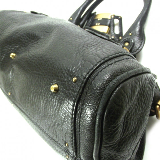 Leather Paddington Black