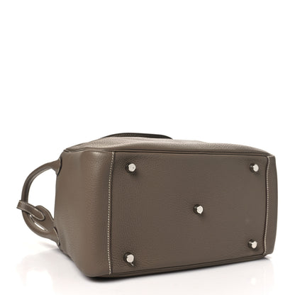 Hermes Taurillon Clemence Lindy 30 Etoupe 4 of 10