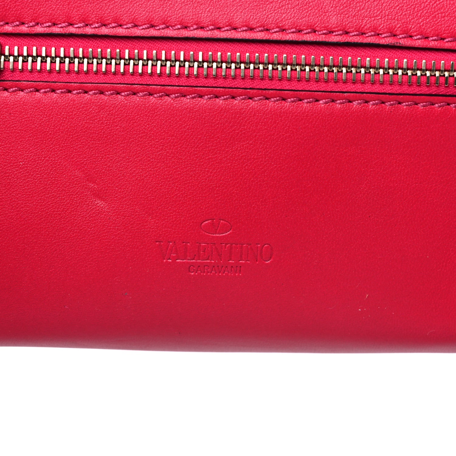 Valentino Garavani Velvet Rockstud Spike Belt Bag 85 Disco Pink 10 of 10