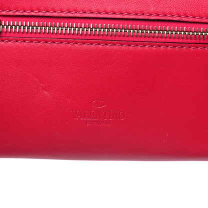 Valentino Garavani Velvet Rockstud Spike Belt Bag 85 Disco Pink 10 of 10