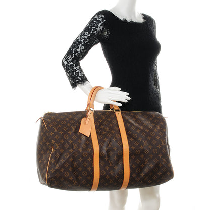Louis Vuitton Monogram Keepall 55 2 of 7