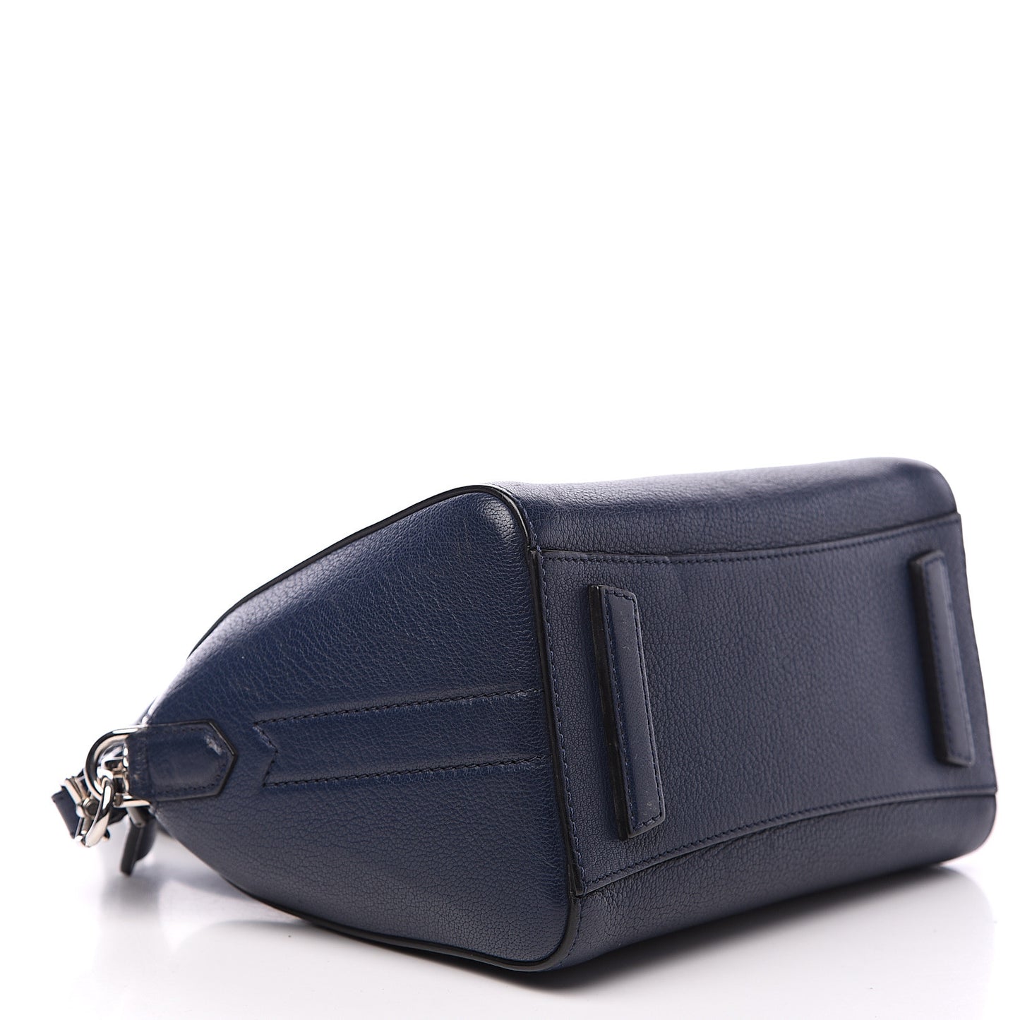 Sugar Goatskin Mini Antigona Navy