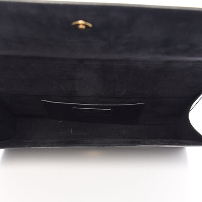 Saint Laurent Patent Classic Monogram Cassandre Clutch Black 5 of 11