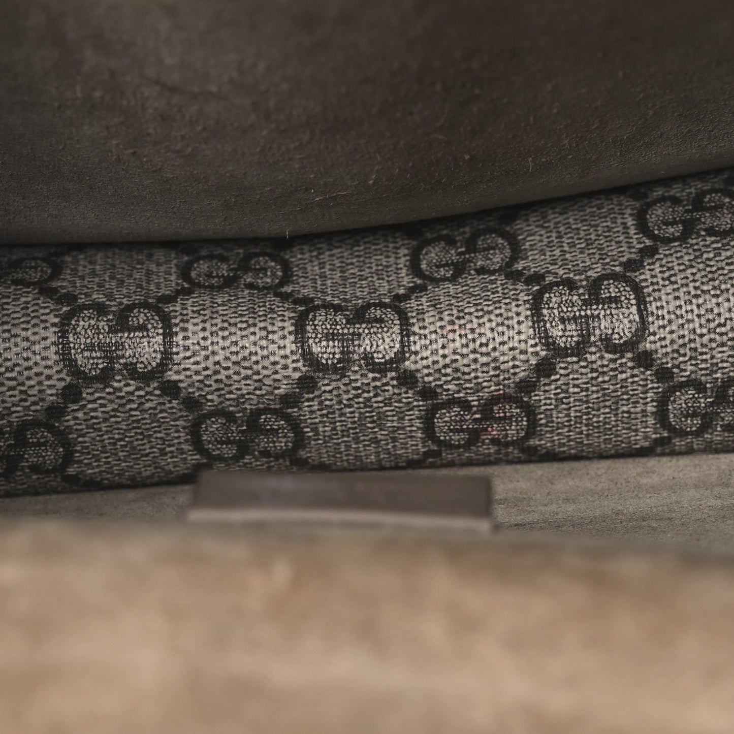 GG Supreme Monogram Mini Dionysus Shoulder Bag Taupe