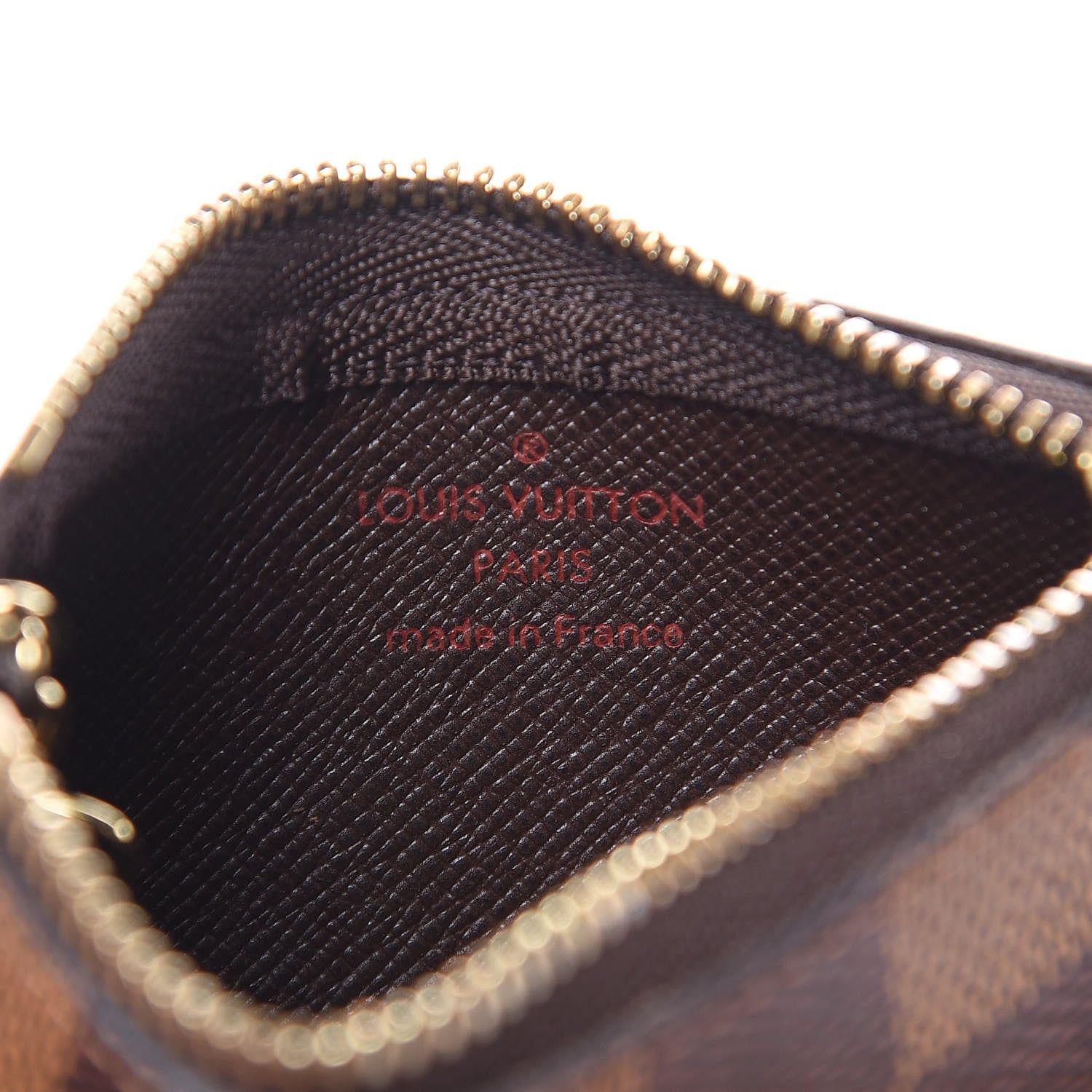 Louis Vuitton Damier Ebene Key Pouch 6 of 9