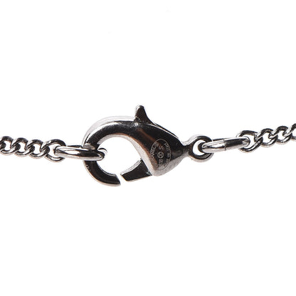 Chanel Ruthenium Crystal CC Drop Necklace Black 4 of 4