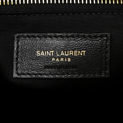 Saint Laurent Lambskin Matelasse Monogram Joe Backpack Cream 5 of 12