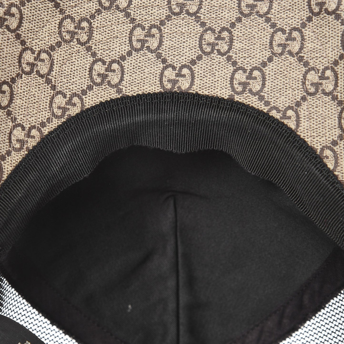GG Supreme Monogram Tiger Print Baseball Hat 59 Beige
