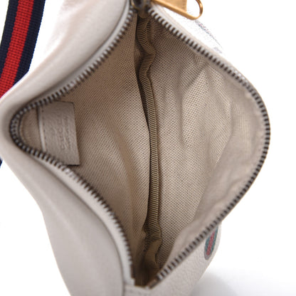 Gucci Grained Calfskin Small Logo Belt Bag White 5 of 7