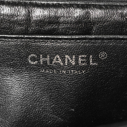 Chanel Patent Quilted Maxi Single Flap Black 6 of 11