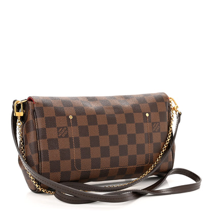 Louis Vuitton Damier Ebene Favorite MM 3 of 14