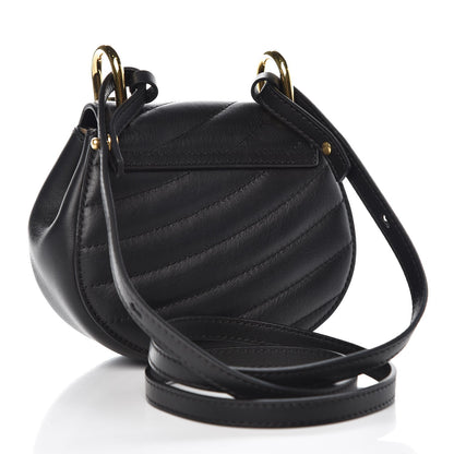 Chloe Calfskin Quilted Nano Drew Bijou Shoulder Bag Black 3 of 6