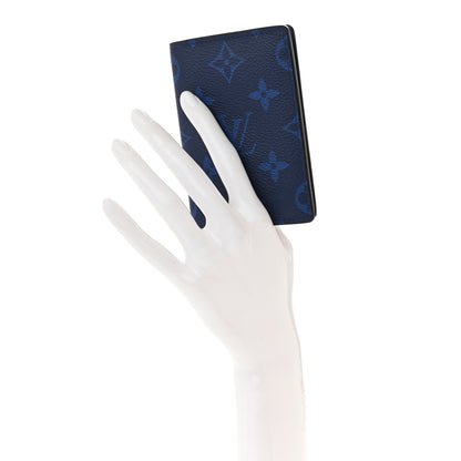Louis Vuitton Taigarama Pocket Organizer NM Cobalt 2 of 6