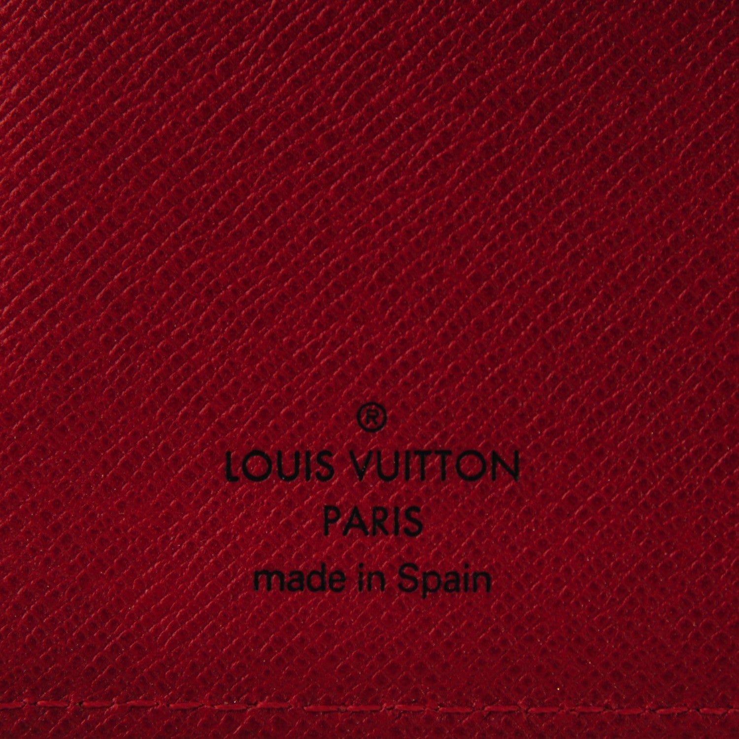 Louis Vuitton Epi Small Ring Agenda Cover Rouge 6 of 7