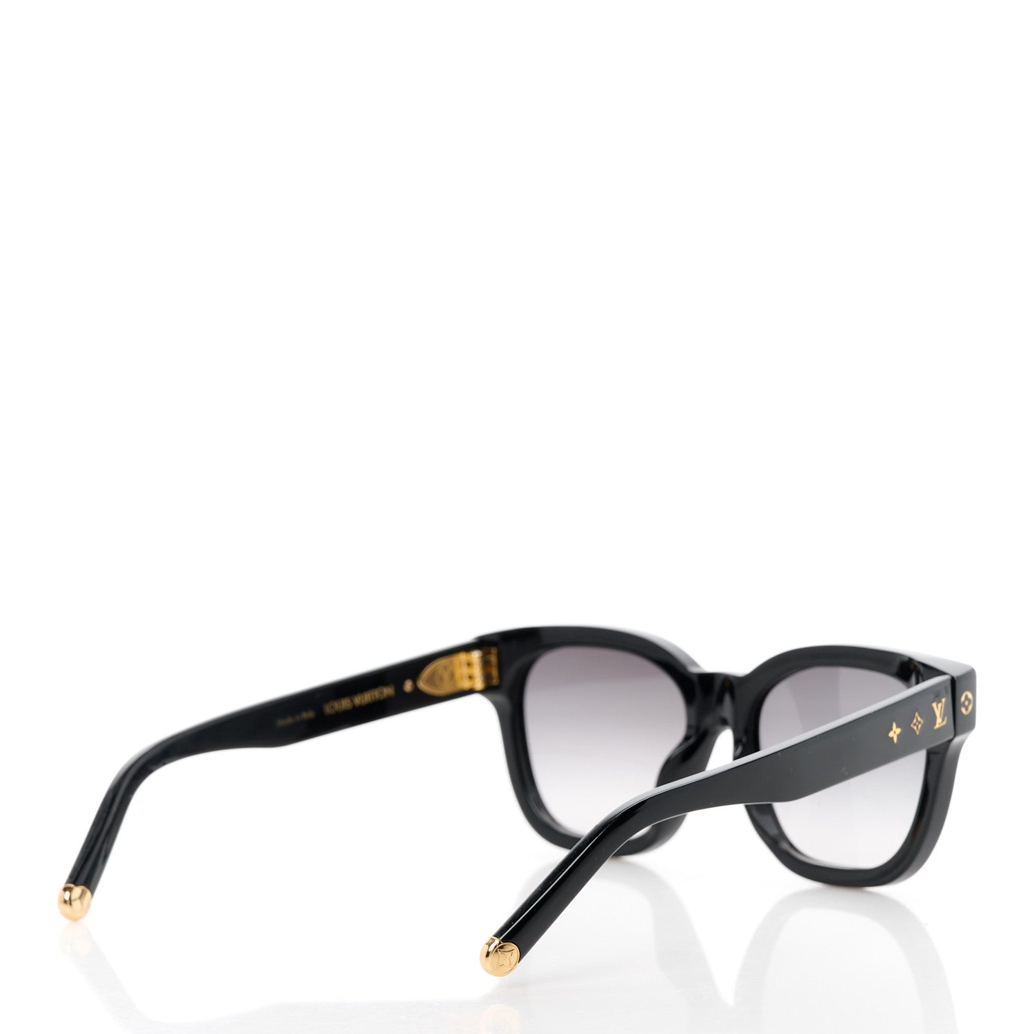 Louis Vuitton Acetate My Monogram Square Sunglasses Z1523E Black 4 of 8