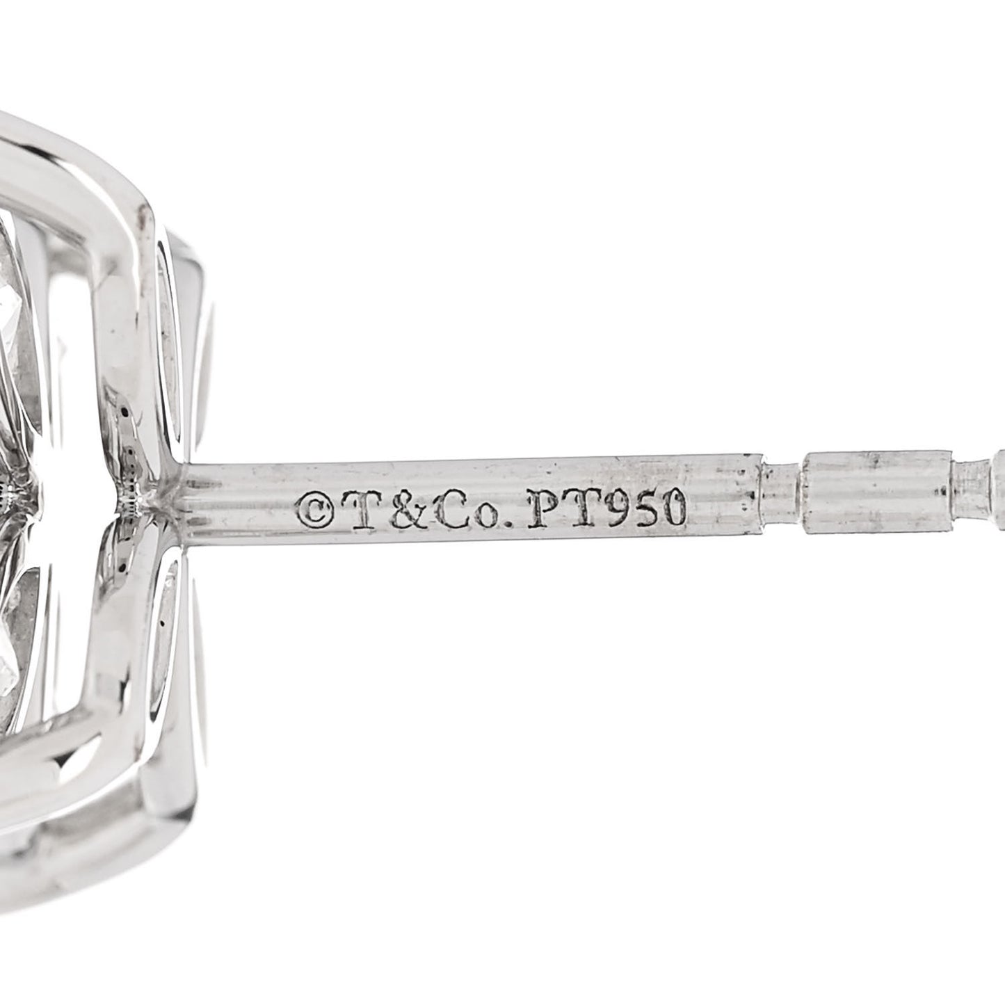 Platinum Diamond Large Victoria Earrings