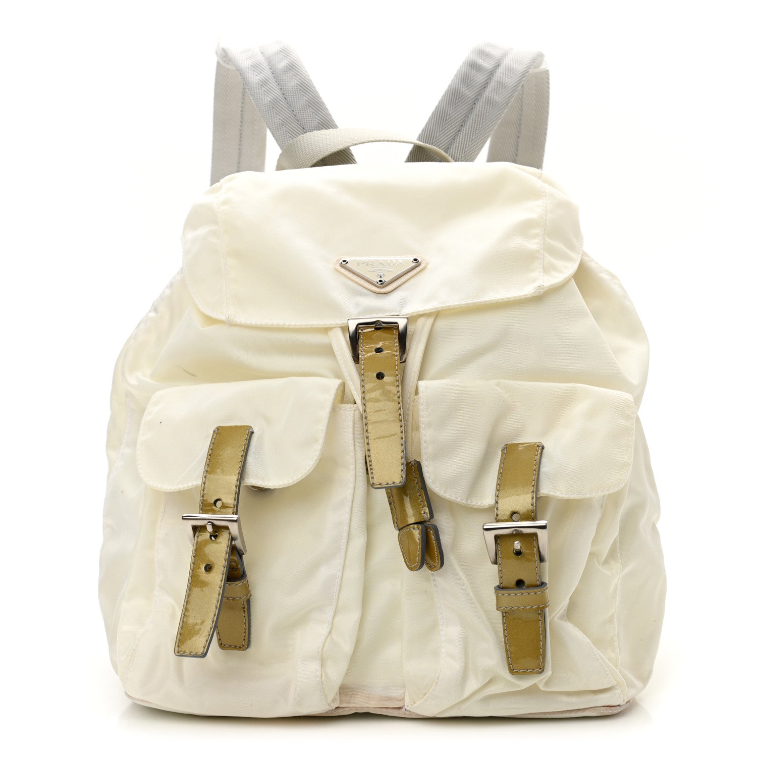 Prada Nylon Vela Backpack White 1 of 14