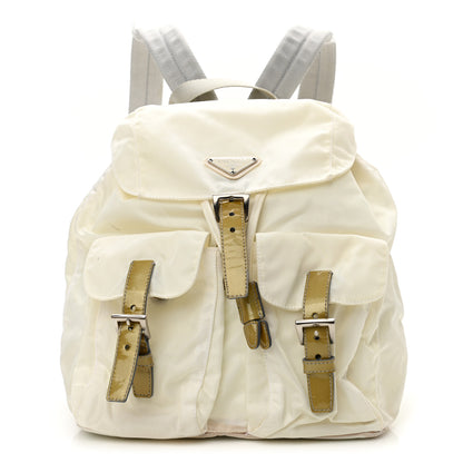 Prada Nylon Vela Backpack White 1 of 14