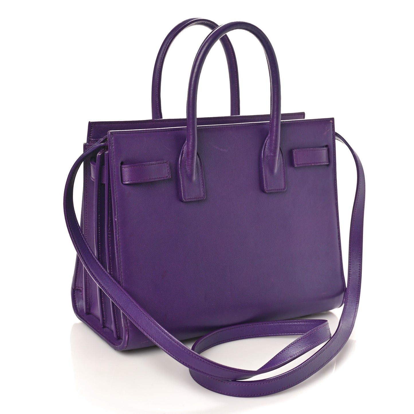 Calfskin Small Sac De Jour Purple