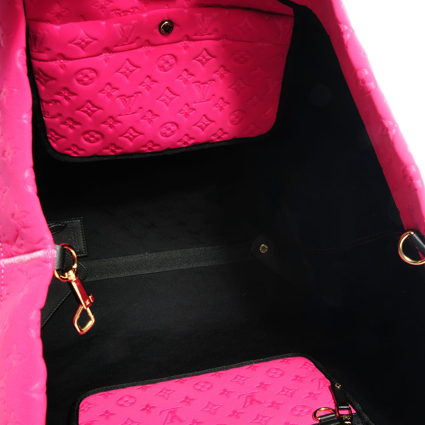 Neoprene Monogram Scuba GM Fuchsia