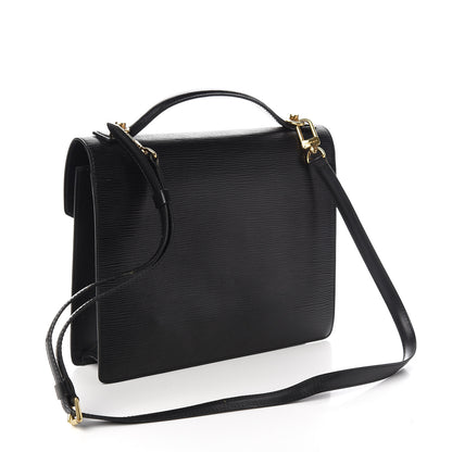 Louis Vuitton Epi Monceau Black 3 of 10