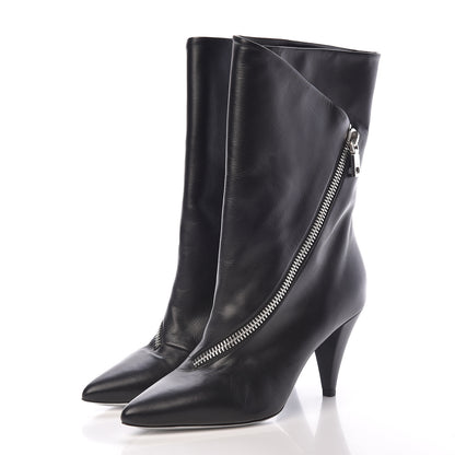 Givenchy Calfskin Botte Show 80 Ankle Bootie 37.5 Black 3 of 11