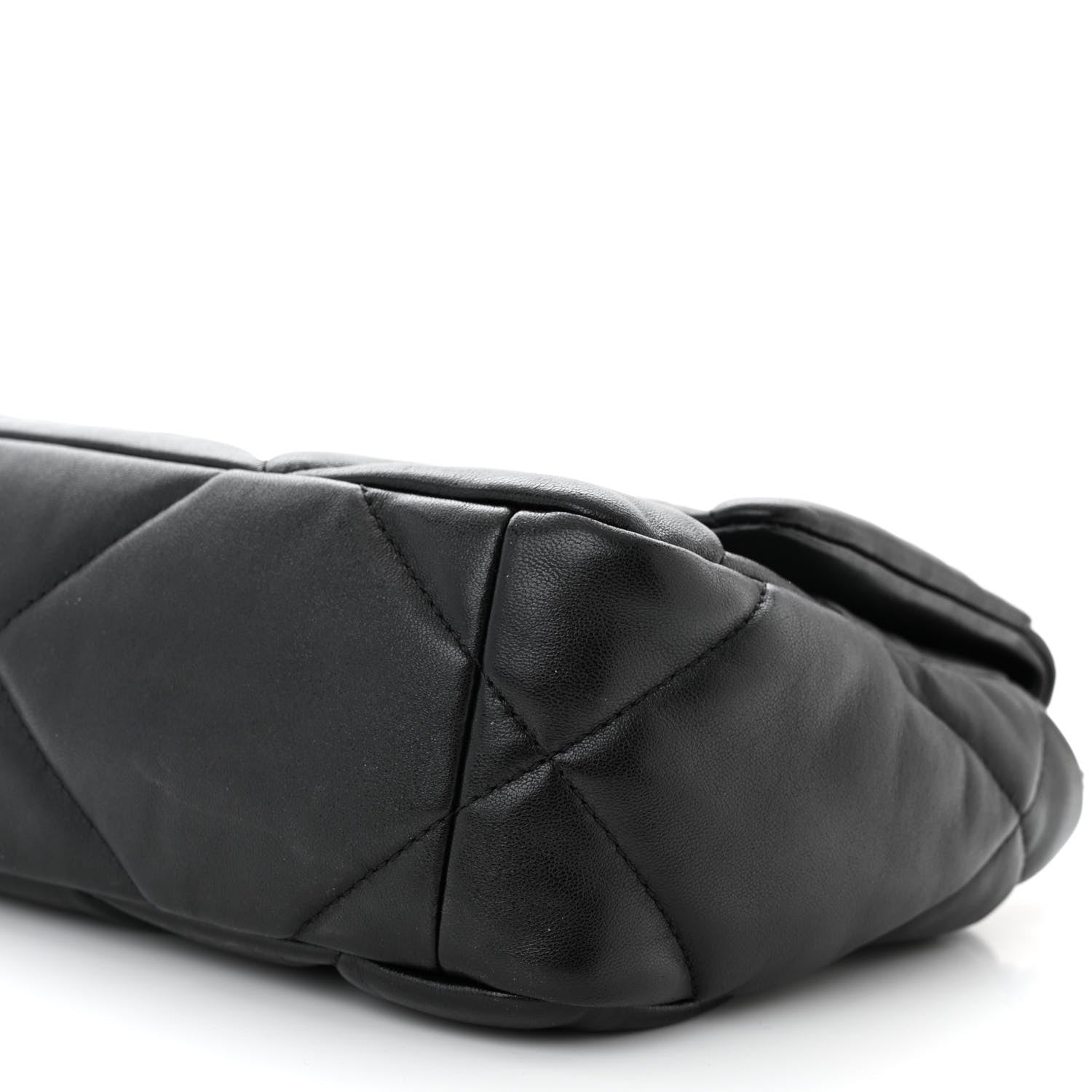 Chanel Lambskin Quilted Medium Chanel 19 Flap Black 10 of 10