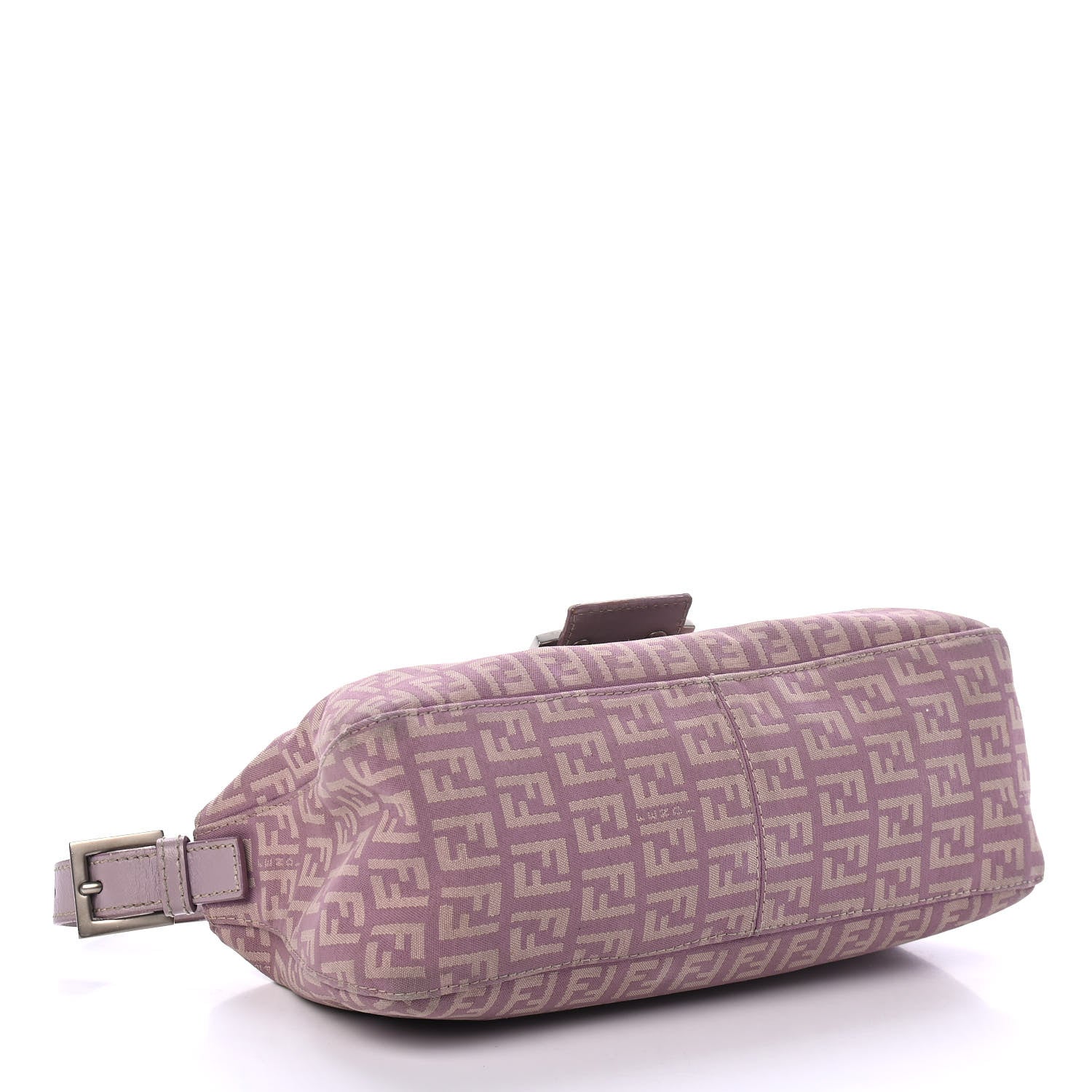 Fendi Zucchino Cuoio Baguette Lilla 3 of 5