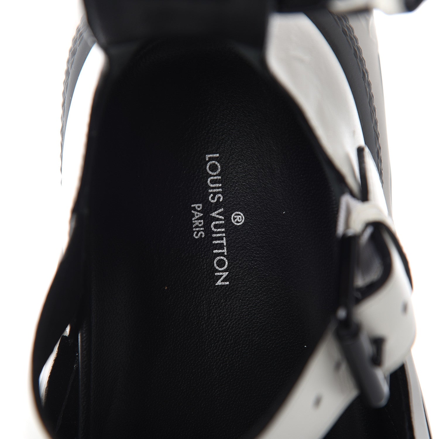 Louis Vuitton Patent Monogram LV Archlight Sandal 36.5 White 7 of 10