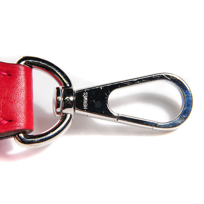 Hermes Taurillon Clemence Evelyne TPM Rouge Casaque 16 of 17