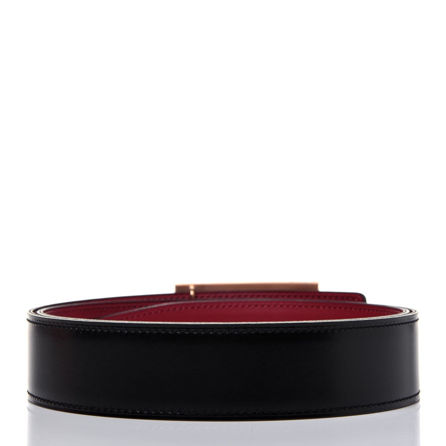 Hermes Box Swift 32mm Collier De Chien CDC Belt 85 Black 2 of 9