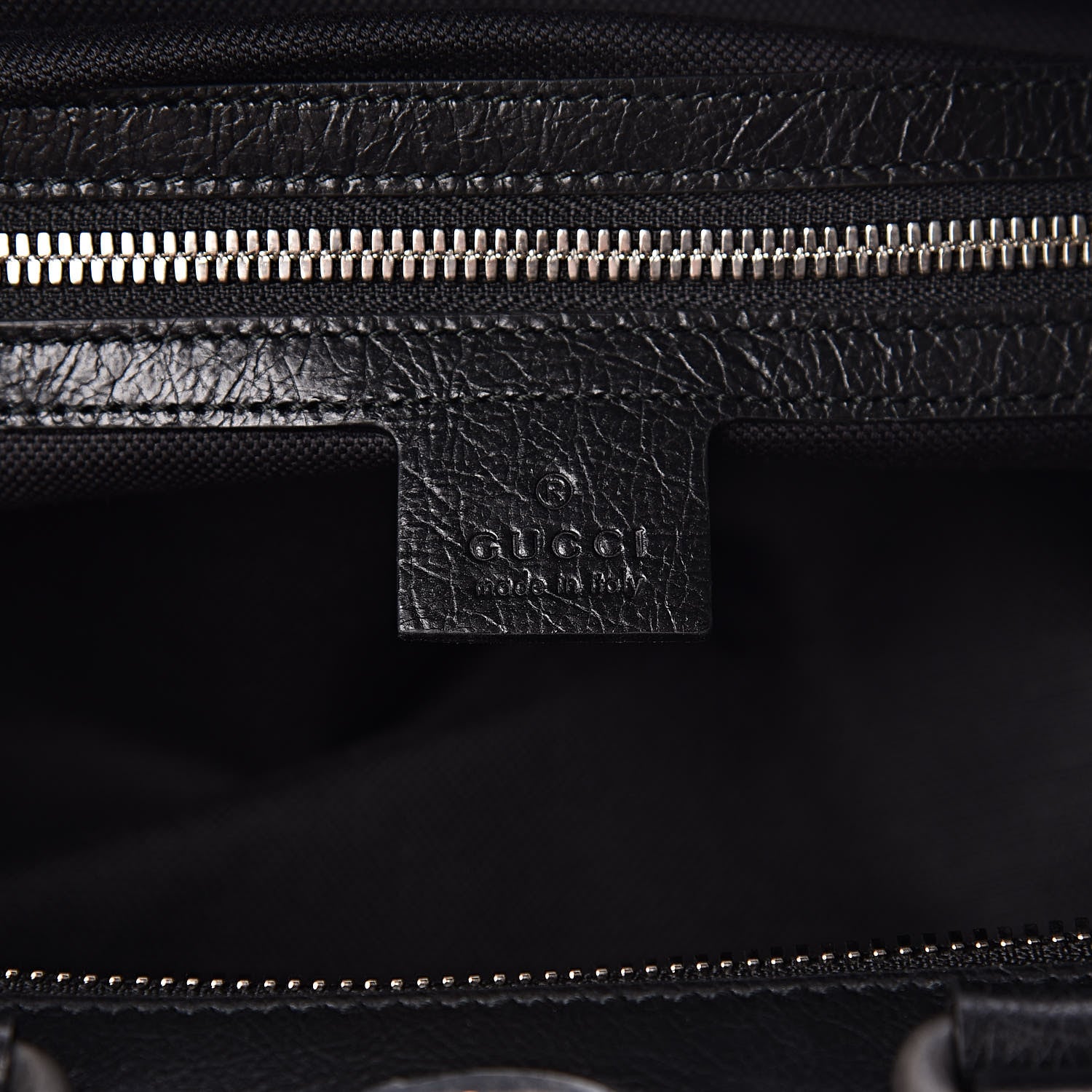 Gucci Fluffy Calfskin Morpheus Convertible Backpack Black 6 of 9