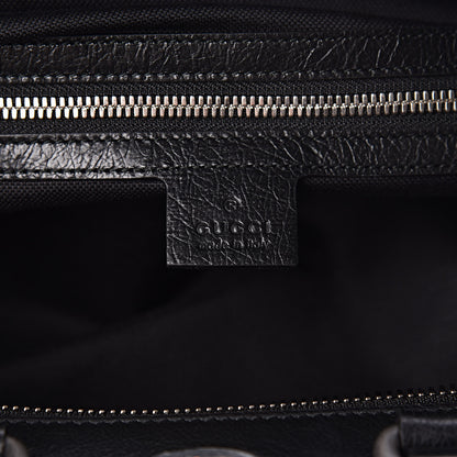 Gucci Fluffy Calfskin Morpheus Convertible Backpack Black 6 of 9